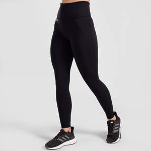 Leggings Deportivos Negros de Nylon Tejido Strike Performance, Sin Costuras, Transpirables, Talla XL, Conjuntos Casuales Deportivos con Logotipo Estampado para Gimnasio y Yoga - Product Image 3