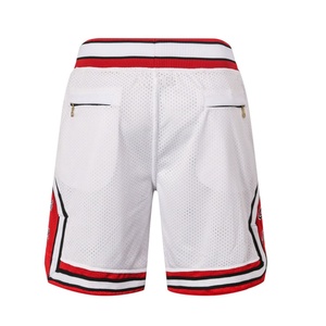 Wholesale Custom Logo Vintage Classic Mens Polyester Mesh Basketball <b>Shorts</b> with Zipper Pocketsshorts <b>Shorts</b> for Men Basketball - Product Image 6