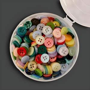 Boutons de chemise en plastique poli écologique de qualité exportation Couture professionnelle moderne Couture de vêtement Projets de couture bricolage - Product Image 3