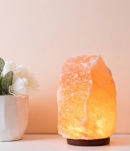 Lampe en sel rose de l'Himalaya USB, cristal naturel, veilleuse pour chambre à coucher, bureau, approvisionnement direct en usine avec prix d'usine - Product Image 4