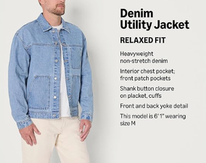 Veste en jean pour homme personnalisée, broderie imprimée, design déchiré, col rabattu, imperméable, respirante, saison hivernale, logo frontal haut - Product Image 3