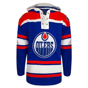 Sudaderas con Capucha de Hockey sobre Hielo para Jóvenes, Sublimación OEM, Venta al por Mayor, Sudaderas de Hockey sobre Hielo de Poliéster Baratas para Hombres y Jóvenes con Detalles de Encaje - Product Image 5