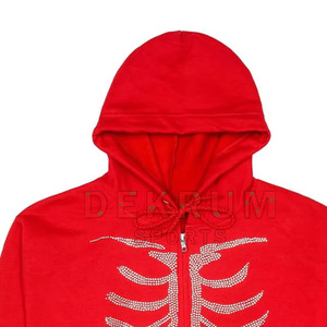 Sudaderas con Pedrería de Marca Privada, Ligeras y Cómodas, Nuevo Diseño de Invierno, Hechas a Medida, Transpirables, de Algodón Sólido - Product Image 6