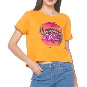 Fabricación profesional Camisetas de mujer más vendidas Camiseta ajustada de nuevo diseño - Product Image 1