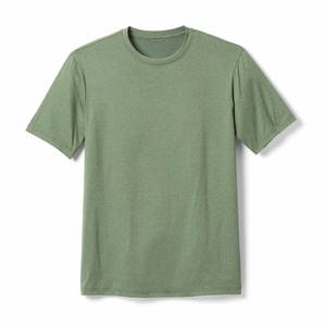 Haute qualité été Cool 210gsm 100% coton t-shirts en gros usine LOGO personnalisé impression hommes séchage rapide t-shirt pour hommes - Product Image 5