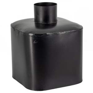 Contemporáneo Chic Urban Home Florero de hierro Elegante diseño minimalista para ajustes interiores de bodas - Product Image 1