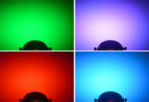 ไฟสำหรับฟลอร์เต้นรำ54x3W จากโรงงานของเรา IP65ไฟ LED แบบ RGB กันน้ำใช้งานกลางแจ้งสำหรับงานแต่งงาน/คอนเสิร์ต - Product Image 6