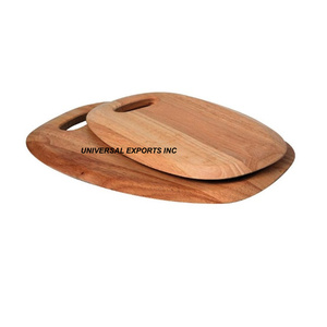 Planche à découper en bois de luxe Bloc à découper fait à la main de haute qualité Ustensiles de cuisine Planche à découper design - Product Image 4