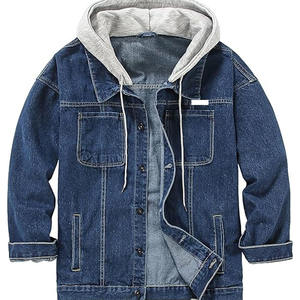 Chaqueta de Mezclilla para Hombre de Invierno, Abrigo de Forro Polar, Abrigo de Piel Sintética de Moda, Chaqueta Informal de Alta Calidad, Abrigo Grueso para Hombre - Product Image 3