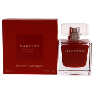 Narciso Rodriguez สเปรย์น้ำหอม1.6ออนซ์ใส่ได้ทุกวันสำหรับผู้หญิงขวดแก้วคุณภาพสูงกลิ่นกุหลาบ-Narciso Rouge - Product Image 3
