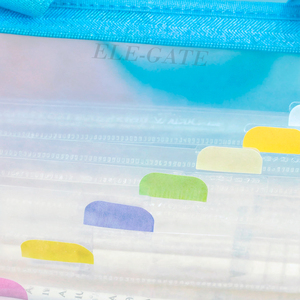 Organizer da Ufficio a Singolo Livello in Plastica Tipo Cartella con 13 Divisori e Chiusura - Product Image 5