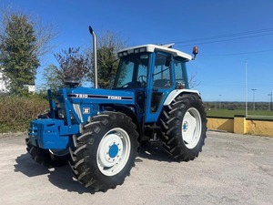 ฟอร์ด 7810 สภาพดีมาก น็อตและสลักเกลียวได้รับการซ่อมแซมใหม่ ยางใหม่เอี่ยม - Product Image 4