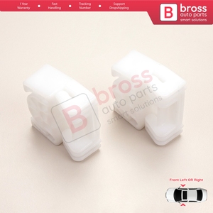 ชุดซ่อมคลิปยึดมอเตอร์กระจกไฟฟ้า BWR5279 ด้านหน้า สำหรับรถยนต์ C Class W204 S204 ปี 2006-2014 และ E Class W212 S212 ปี 2009-2016 แบบ 4/5 ประตู รุ่น A20472006 - Product Image 6