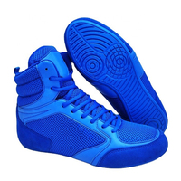 Chaussures de combat de lutte professionnelles de haute qualité en cuir pour l'entraînement sportif de taekwondo d'automne, vente chaude