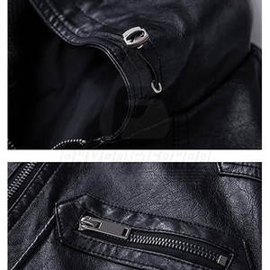 Chaleco de Cuero para Hombre, Personalizado, Resistente, Invernal, Informal, Transpirable, Cortavientos, Ecológico, de la Mejor Calidad, Gran Venta 2026 - Product Image 5