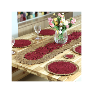 Ensemble de sets de table imprimés feuilles d'automne, lavables et réutilisables, en tissu, pour cuisine, restaurant, hôtel, décoration intérieure, personnalisables - Product Image 4