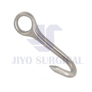 Ganado veterinario Instrumentos equinos Gancho de ojo Fuente de alimentación manual de acero inoxidable romo - Product Image 5