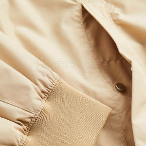 Venta al por mayor de chaqueta de bombardero de los hombres de tela de alta calidad, ajuste moderno, OEM chaqueta disponible para los hombres, chaquetas de los hombres - Product Image 5