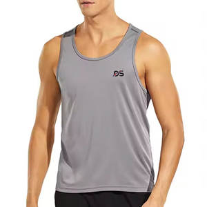 เสื้อกล้ามผู้ชายคุณภาพสูง น้ำหนักเบา สวมใส่สบาย ระบายอากาศได้ดี แห้งเร็ว เหมาะสำหรับออกกำลังกาย ขายตรงจากโรงงาน - Product Image 1