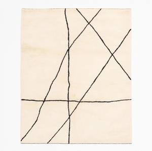 Tapis indien en laine fait à la main, taille et couleur personnalisées, style marocain, noué à la main - Product Image 5