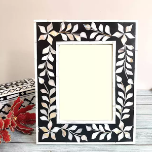 <b>Mother</b> <b>of</b> <b>Pearl</b> <b>Photo</b> <b>Frame</b> Handmade Resin Inlay MOP Picture <b>Frame</b> with Resin for Home and Living - Product Image 5