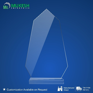 Trofeo de Acrílico Cristalino Apex, Duradero y Pulido, con Grabado para Premios Corporativos, Reconocimiento a Empleados, Eventos Deportivos y Académicos - Product Image 1