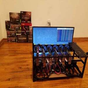 Sales Ether'eum Z-cash Mo'nero Rig 6 X GTX 1070 180MH S (NOT RX 580)