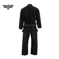 Uniforme d'arts martiaux Taekwondo en polyester/coton respirant 220g, prix de gros, fabrication OEM, design personnalisé, unisexe, nouveau modèle, prix abordable