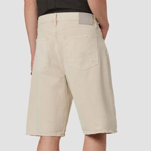 Mens 90s Baggy <b>Neutral</b> Denim Shorts - Vintage Style Loose Fit Jean Shorts for a Classic Retro Look, Perfect - Product Image 5