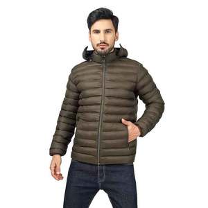 <b>Bubble</b> <b>Coat</b> Hooded Thick Winter Shiny Men Jacket Men's <b>Bubble</b> Puffer Jackets OEM Custom Logo Men Padded Down <b>Coats</b> - Product Image 5