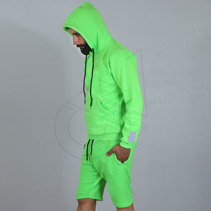 Sudadera con capucha para hombre, de algodón peinado, personalizada, lisa, calidad prémium - Product Image 4