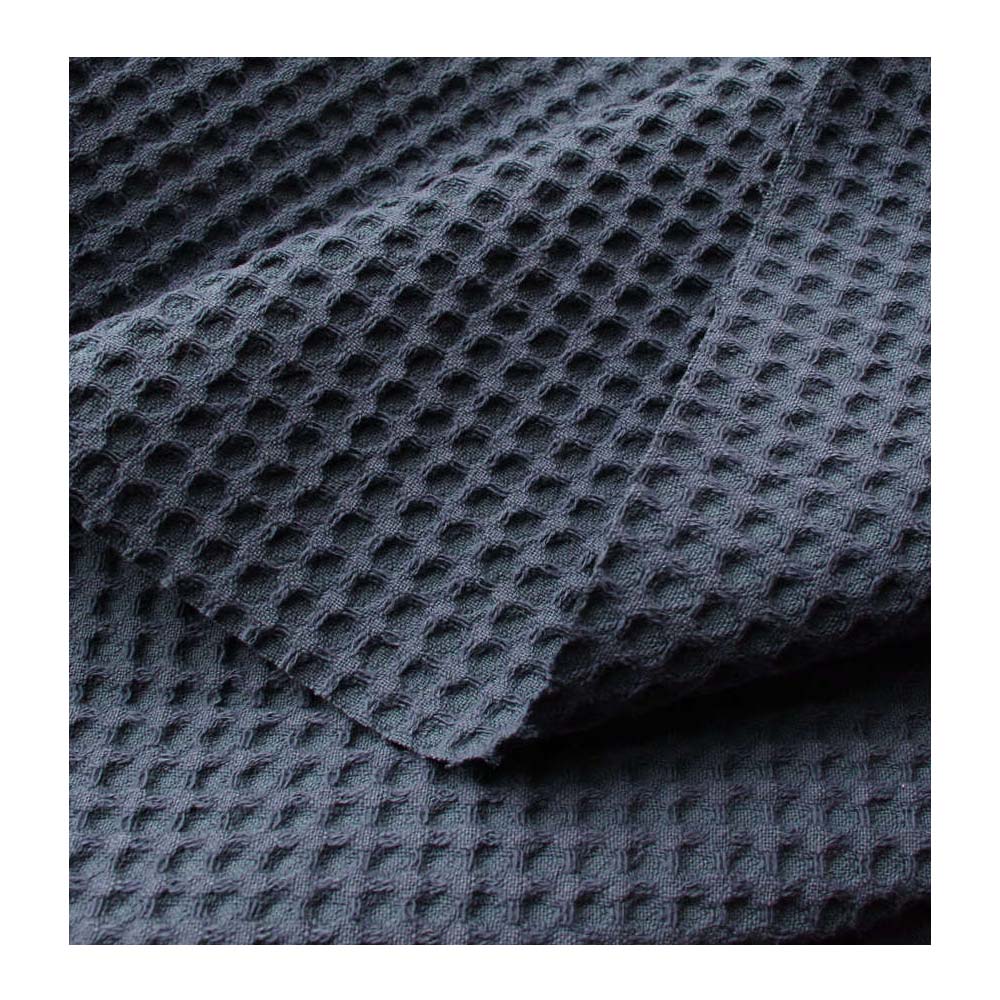 Waffle Fabric Baby Products Durable Breathable GOTS Certified Material 100% Cotton Honeycomb Sustainable Reusable High Quality