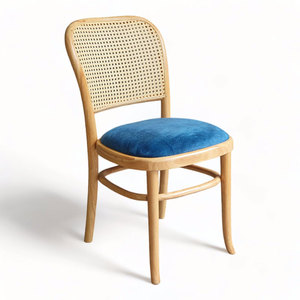 Contemporary <b>Dining</b> <b>Chair</b> with Pu Leather Upholstery and Mesh Wooden Frame - Product Image 1