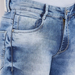 Diseña Tus Propios Pantalones Vaqueros de Cintura Media Rectos Hechos a Medida a Bajo Precio, 100% Algodón, Ecológicos y de Secado Rápido para Hombres Adultos - Product Image 6