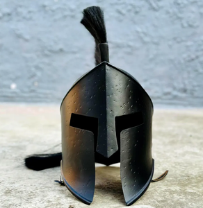 Gladiateur Jouer Spartiate Casque Soldat Bataille Médiévale Costume Cosplay Grec Sparte Ancien Romain Corinthien Acier - Product Image 2
