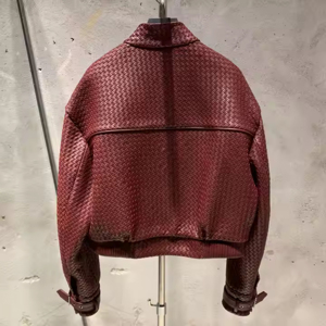 Vente en gros de veste en cuir naturel de qualité supérieure pour femme avec logo personnalisé meilleure vente en plein air veste en cuir pour femme pour adulte - Product Image 2