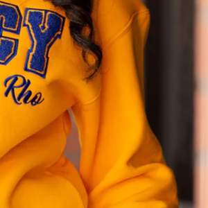 Sudadera Varsity de Invierno para Mujer Gold Legacy, Sudadera de Algodón Suave, Estilo Universitario, Ropa Informal para el Campus - Product Image 6