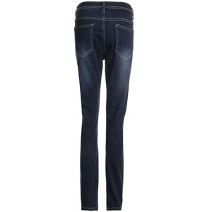 Wholesale New Design Distressed Ripped Denim Men Jeans Slim Fit Straight Style Medium Mid Casual <b>Winter</b> Jeans 100% Cotton Quick - Product Image 4