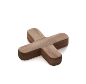 Posavasos de corcho con almohadillas calientes de madera natural redondas de tamaño personalizado para utensilios de cocina y uso en restaurantes para la venta - Product Image 3
