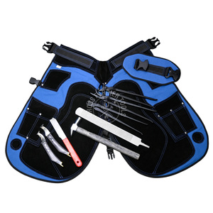 คีมคืบเกือกม้าการตั้งค่าค้อนการสร้างคราดมีดกีบพร้อมกับผ้ากันเปื้อนหนักหนัก - Product Image 1