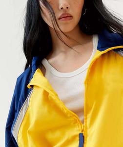 Veste coupe-vent d'hiver en tricot respirant avec fermeture éclair pour femme, imperméable, personnalisable avec logo, en polaire, grandes tailles, vente en gros - Product Image 3