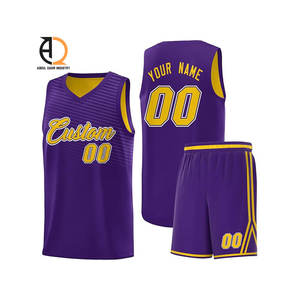 Uniforme de basket-ball pour hommes, séchage rapide, uniforme de basket-ball en gros, vêtements de sport, uniforme de basket-ball - Product Image 4