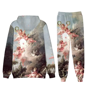 ชุดวอร์มกันน้ำสำหรับฤดูหนาว ผ้าฝ้าย 100% ปักลาย พร้อมแจ็คเก็ตกันลม เหมาะสำหรับออกกำลังกาย วิ่งจ๊อกกิ้ง และฝึกซ้อมฟุตบอล - Product Image 4