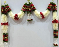Décor suspendu de conceptions colorées complexes faites à la main pour Diwali mariage et événements culturels-événement Toran Bandanwar Unique Home Decor