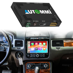 Kit de Interfaz de Módulo Decodificador Inalámbrico <span class=keywords><strong>Apple</strong></span> <span class=keywords><strong>CarPlay</strong></span> y Android Auto Personalizado al por Mayor para Volkswagen <span class=keywords><strong>Touareg</strong></span> con Pantalla de 6.5/8 Pulgadas - Product Image 1