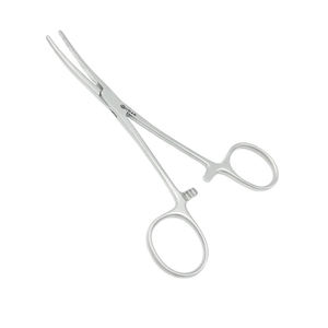 Pinzas Quirúrgicas de Acero Inoxidable de la Mejor Calidad, Pinzas Micro Mosquito, 5 Pulgadas (13 cm), Curvas, Dentadas, Pinzas Delicadas - Product Image 4