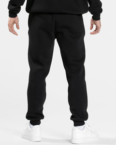 Jogging noir avec broderie personnalisée de grande taille pour hommes, vêtements d'entraînement et de sport en molleton de coton, pantalons de survêtement pour hommes, pantalons pour hommes - Product Image 4
