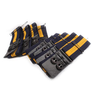 General Staff Woven Webbing Stable Belt with Brass <b>Buckle</b> High Quality Brass or Leather <b>Straps</b> Adjustable Waist - Product Image 6