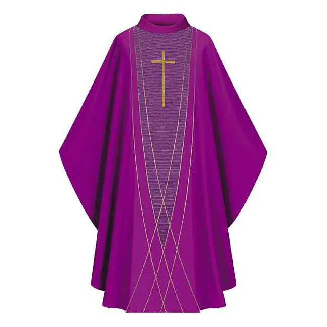 कस्टम clerical vestments chasubles clergy वस्त्र वेदी linens और दीवार के पर्दे चर्च वर्दी पहनता