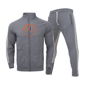 Chándal de poliéster personalizado de alta calidad para hombre, conjunto de ropa deportiva de entrenamiento personalizado para correr, estilo - Product Image 4